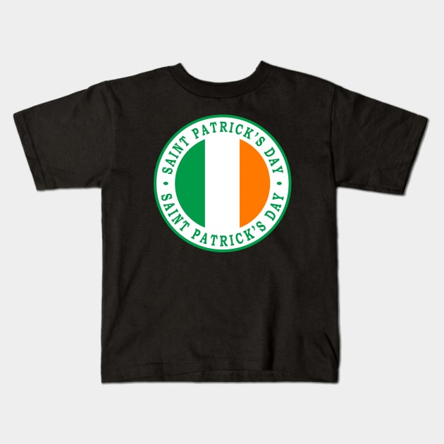 St. Patrick's Day Kids T-Shirt by Lyvershop